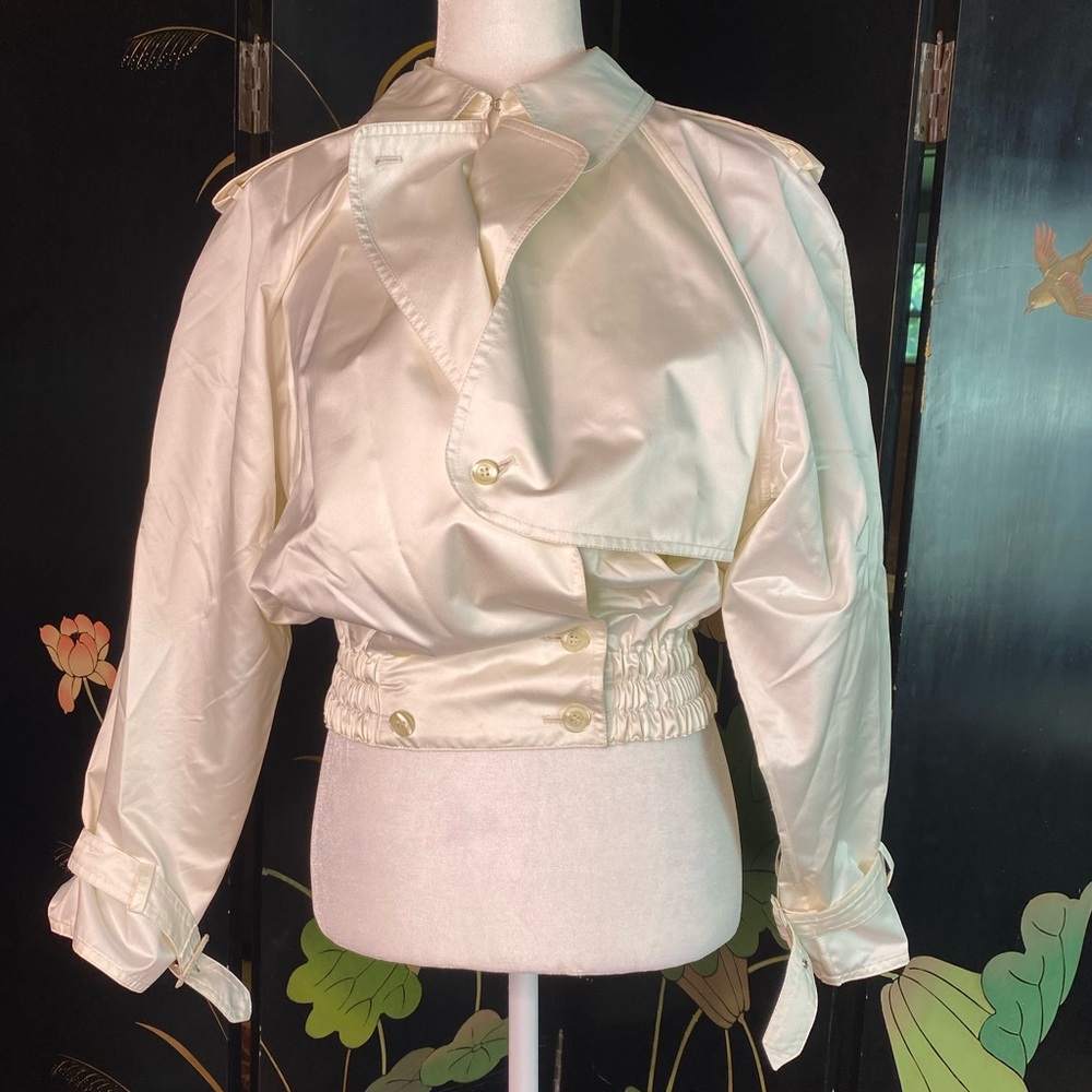 Vintage SPORTMAX Silky Puffy Bomber Jacket